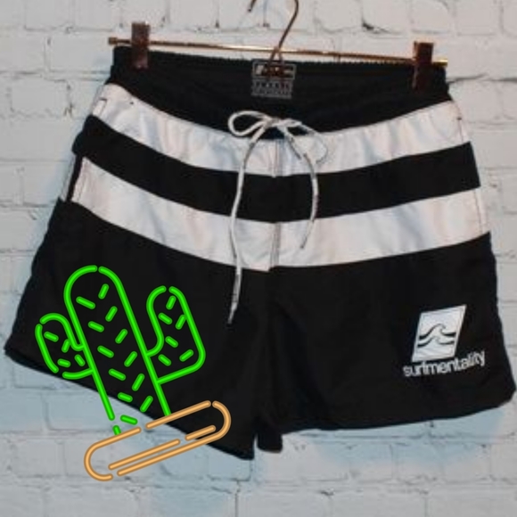 4/$20 |SWIMENTALITY| Swim Trunks Size M - Picture 1 of 7